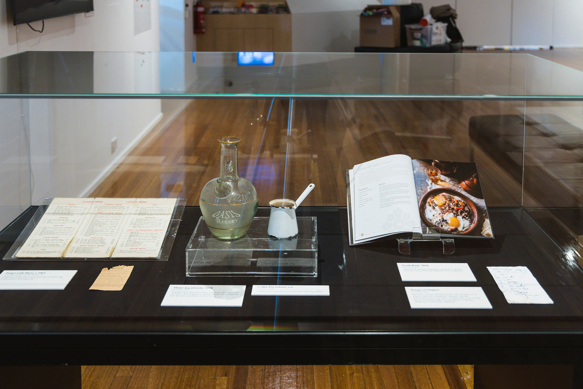 Local recipes on display in museum