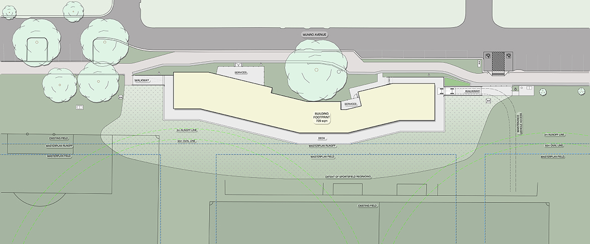 Lord Reserve Pavilion | Site Plan