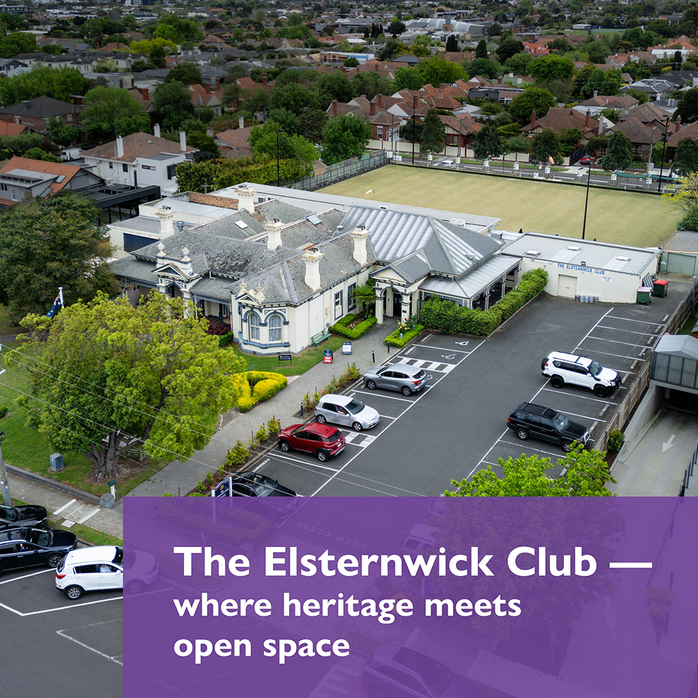 The Elsternwick Club — where heritage meets open space