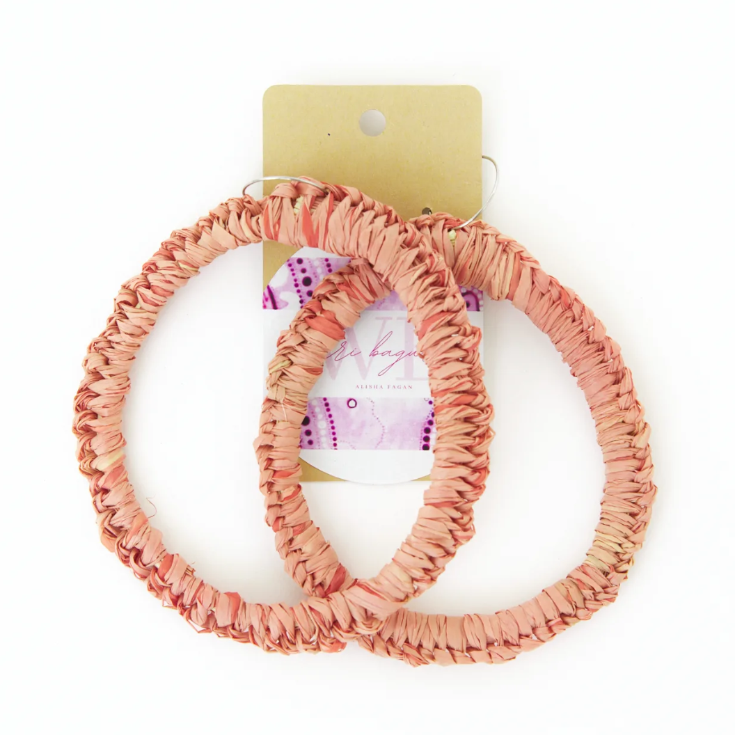 Alisa F, Wadawurrung artist | Untitled 2025 Woven earings