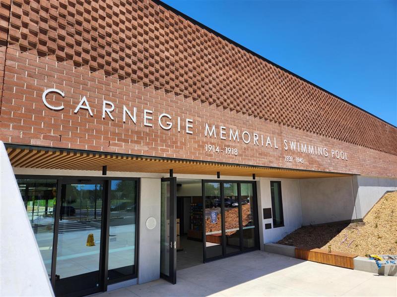 Carnegie Memorial Swimming Pool entry